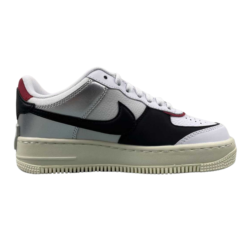 Nike Air Force 1 - Shadow - White / GYM Red - Black