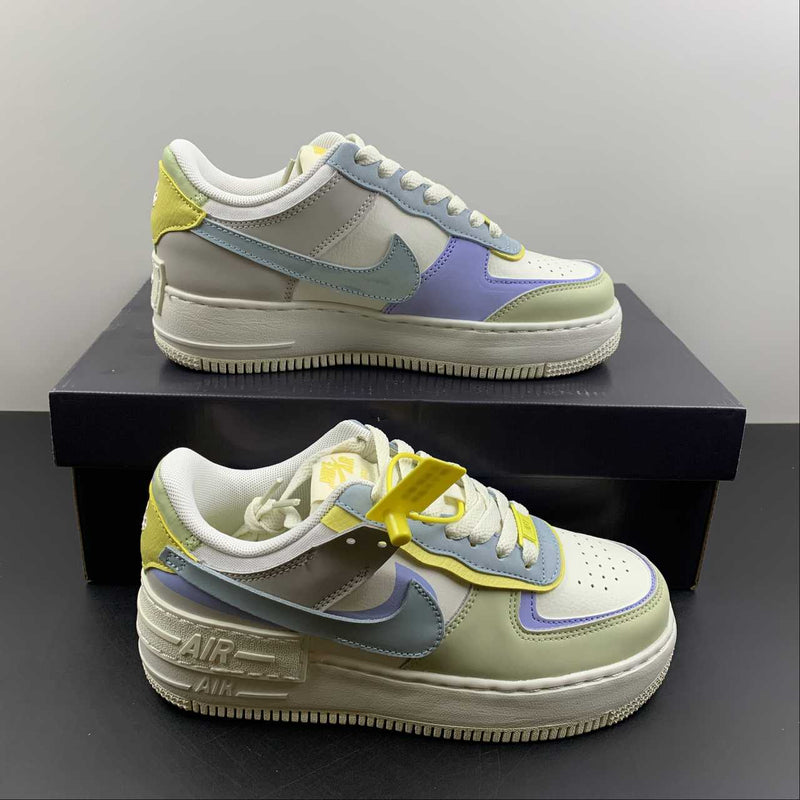 Nike Air Force 1 - Shadow - Sail / Ocean Cube - Light Marine