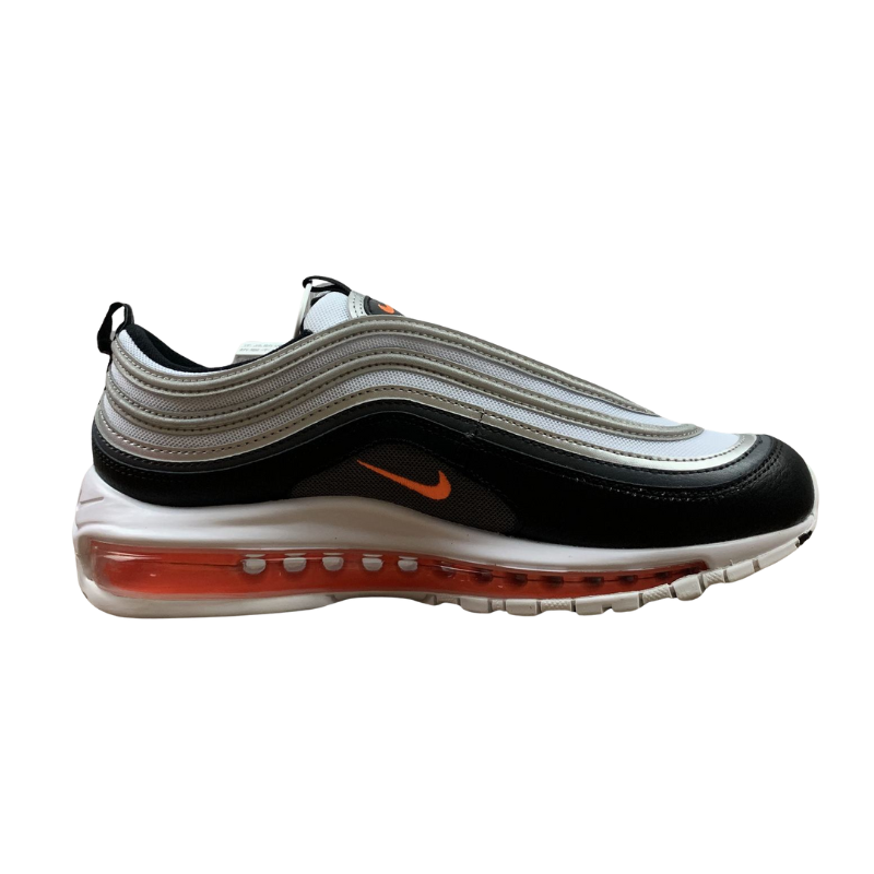 Nike Air Max 97 - White / Total Orange - Black