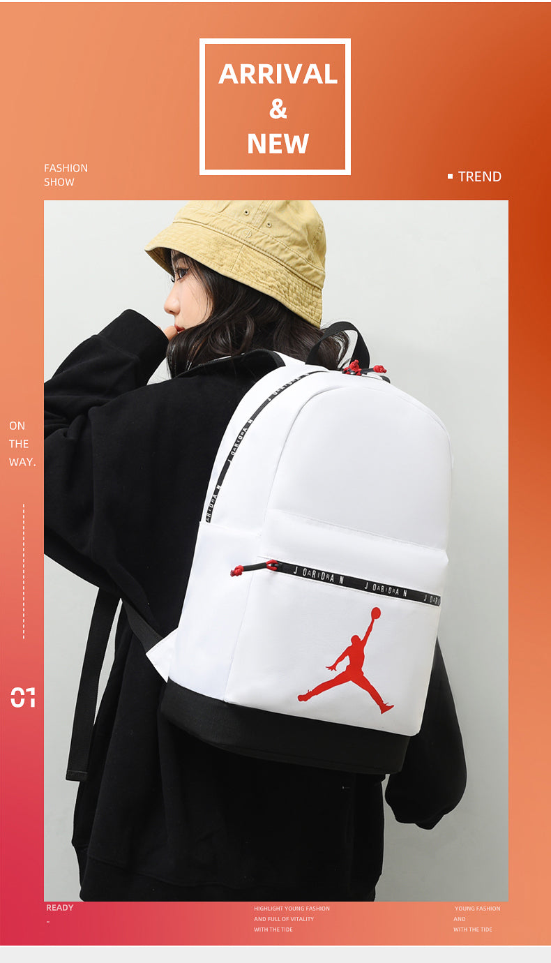 Mochila - Nike - Air Jordan - Unissex - Preto e Branco