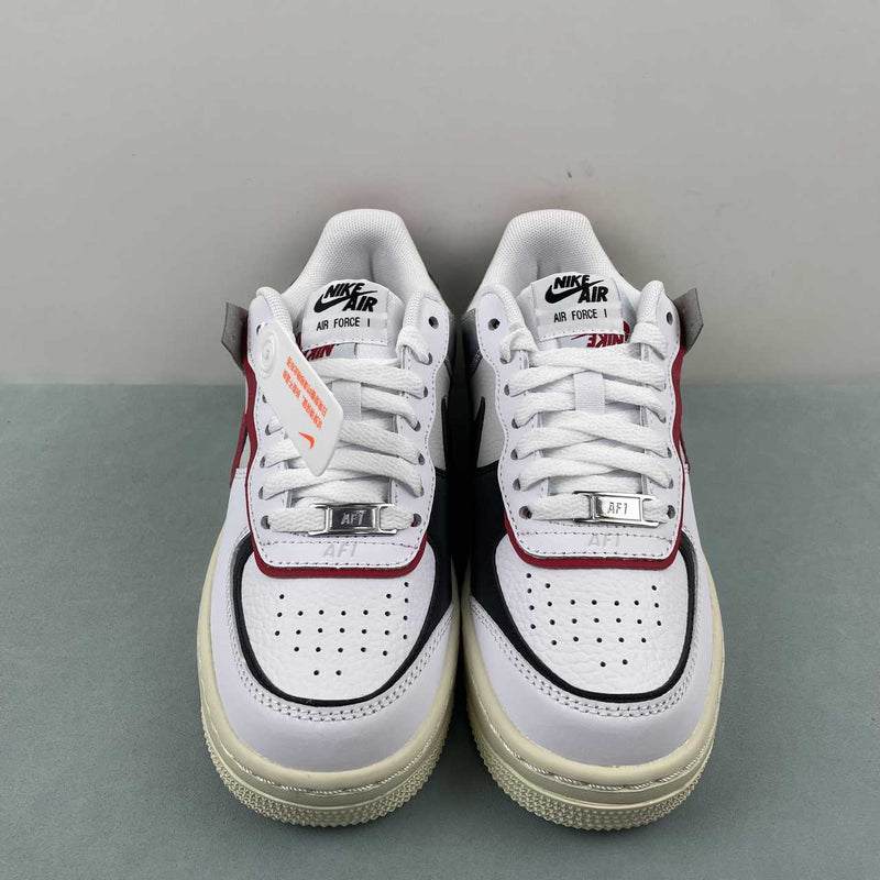 Nike Air Force 1 - Shadow - White / GYM Red - Black