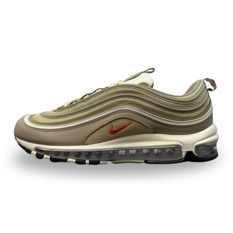 Nike Air Max 97 - SE - Khaki / Picante Red - Sesame - Sail