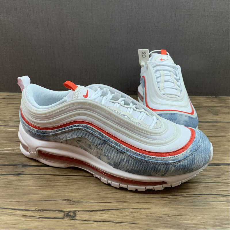 Nike Air Max 97 - Orange / White / Denim Blue