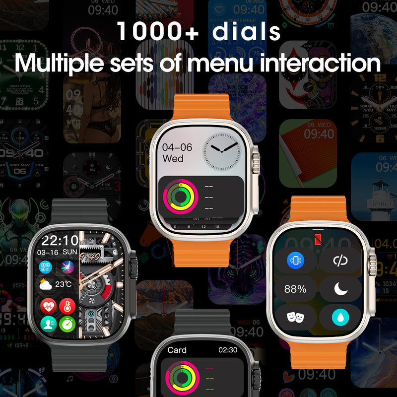 Smartwatch - Ultra 3 Tela AMOLED + case - 49mm