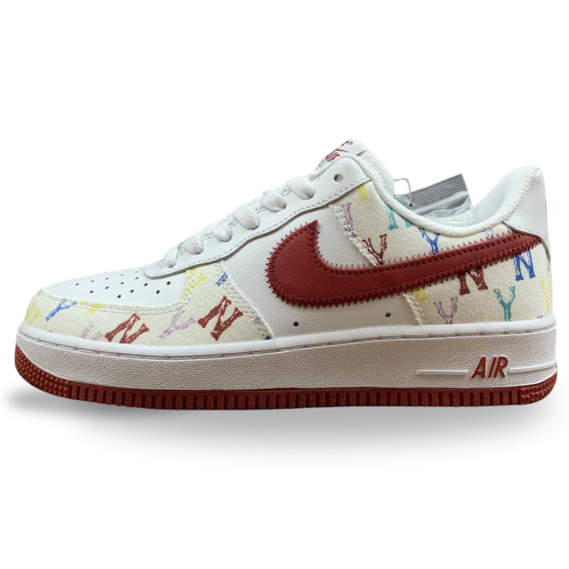 Nike Air Force 1 - '07 - White Red / White Tick Five Colours