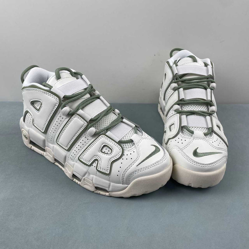 Nike Air More - Uptempo BG - Sail / Oil Green