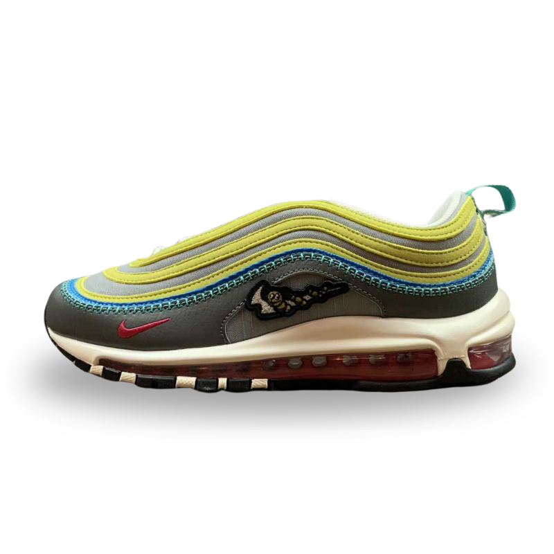 Nike Air Max 97 - SE - Grey / Yellow / Blue