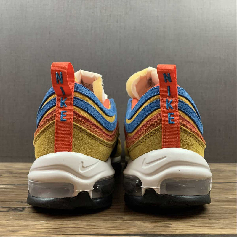 Nike Air Max 97 - SE - Pollen / Orange - LT Photo Blue