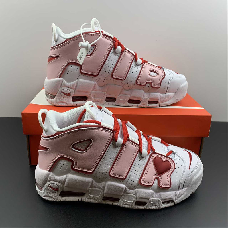 Nike Air More - Uptempo 96 - White / Varsity Red - White