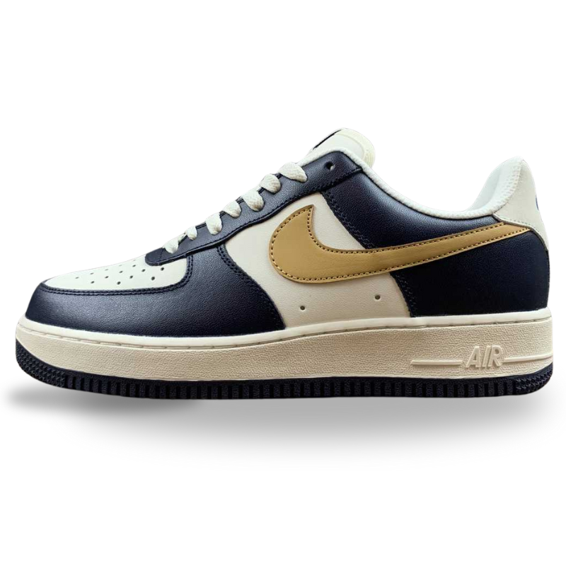 Nike Air Force 1 - '07 - QS - Black / White / Brown