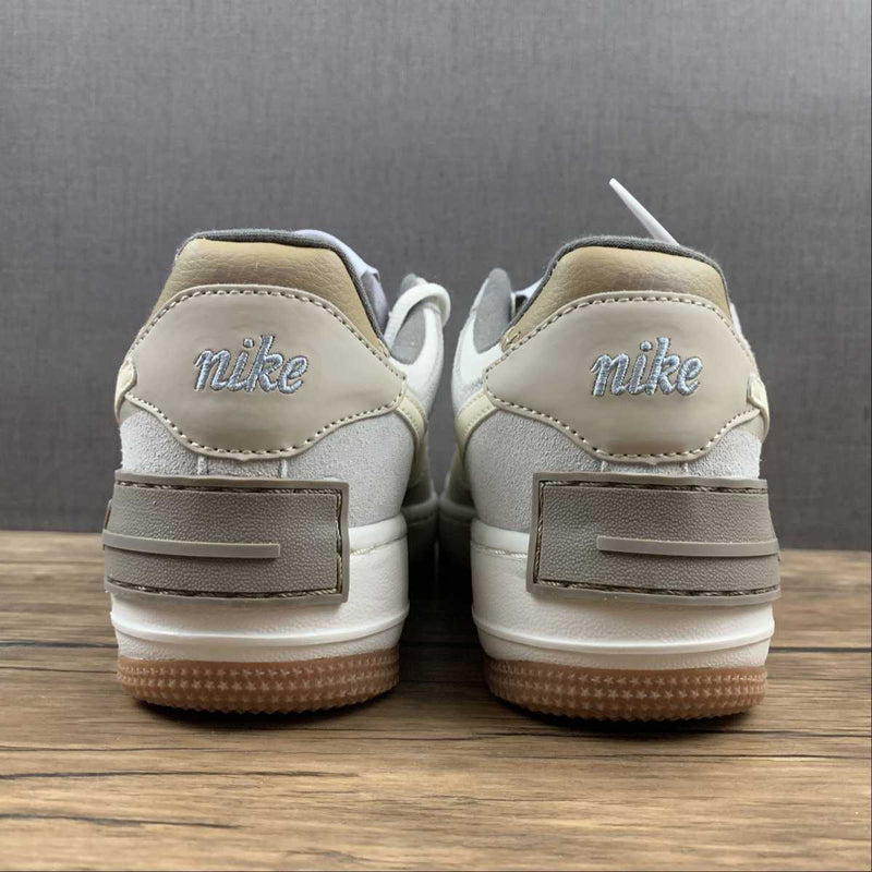 Nike Air Force 1 - Shadow - Sail / Pale Ivory - Sail - Grey Fog