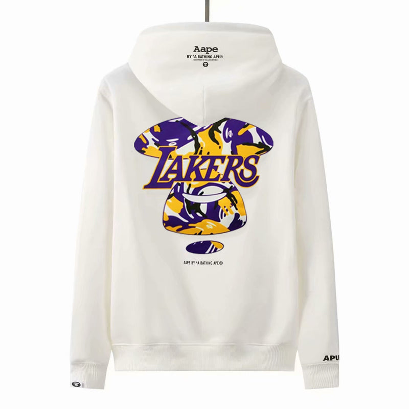 Blusa Moletom Com Capuz - NBA LA Lekers