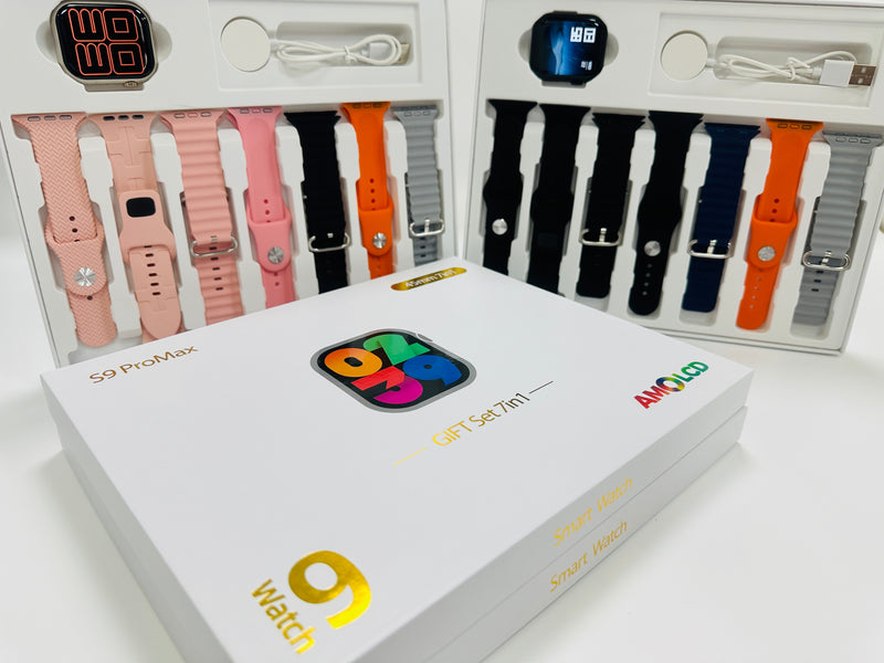 Smartwatch - S9 Pro Max Kit 7 em 1 - 45mm