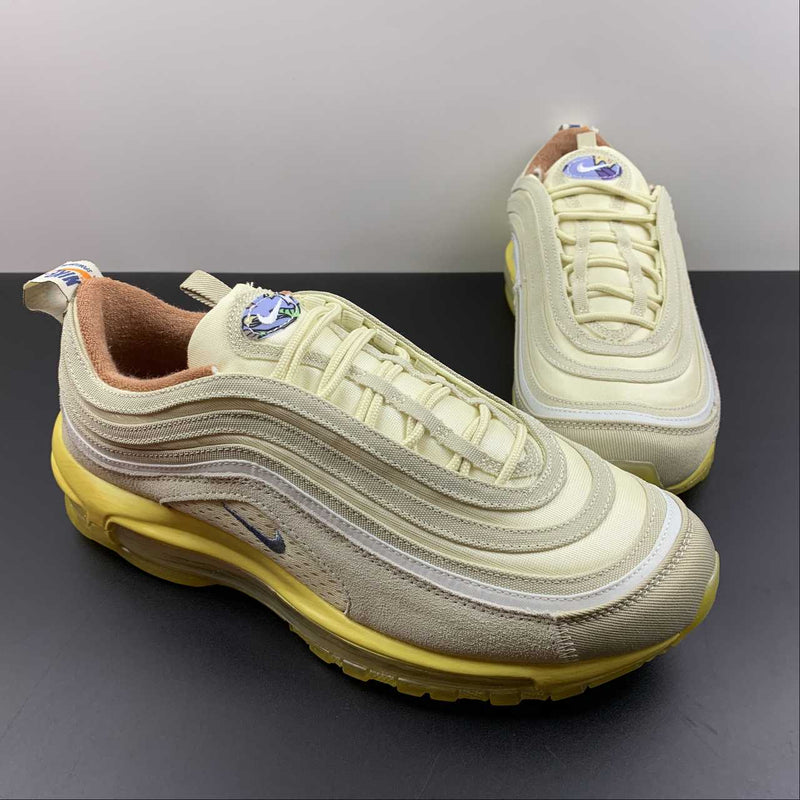 Nike Air Max 97 - Coconut Milk / White Sail / Gambogic / Old Blue