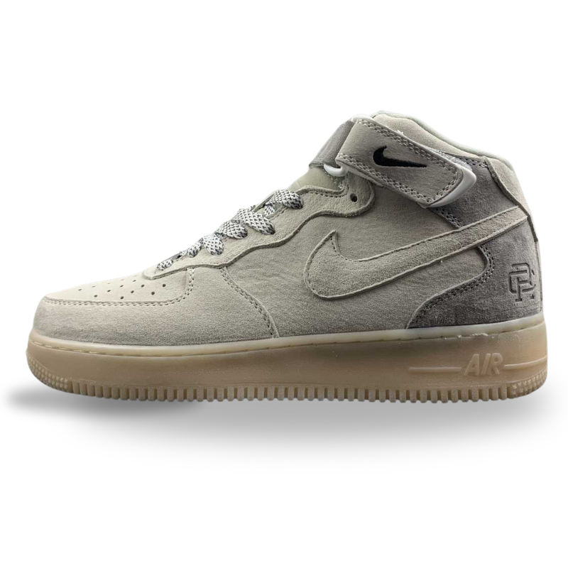 Nike Air Force 1 - '07 - MID - White ASH / Dark Grey