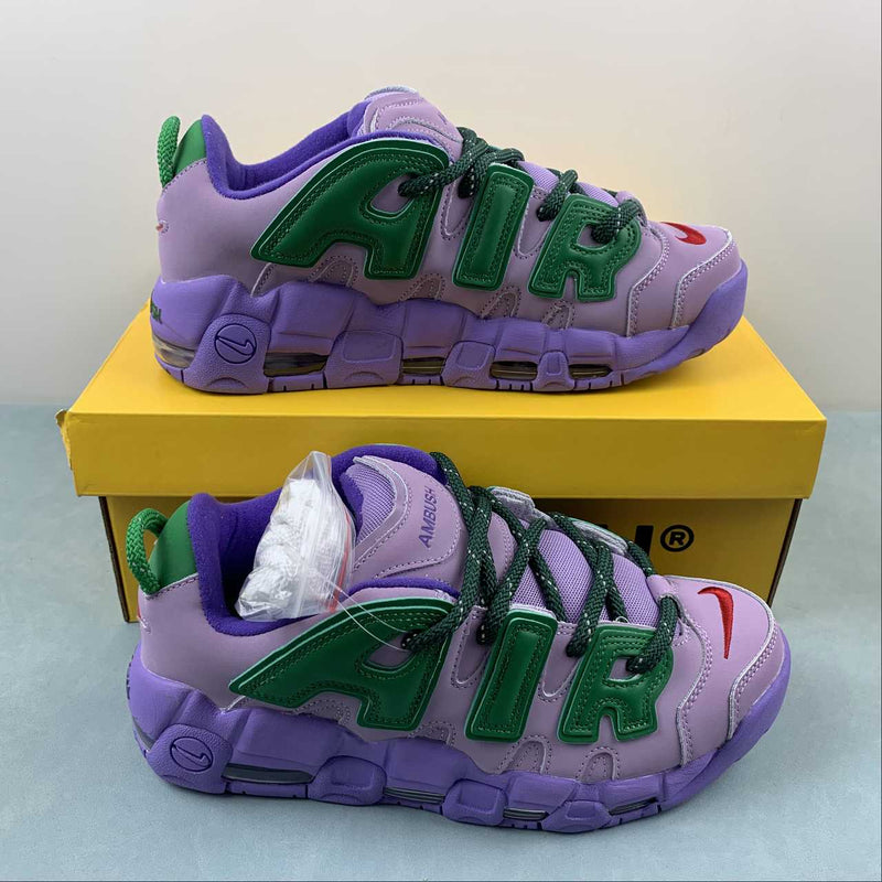 Nike Air More - Uptempo LOW SP - Purple Green