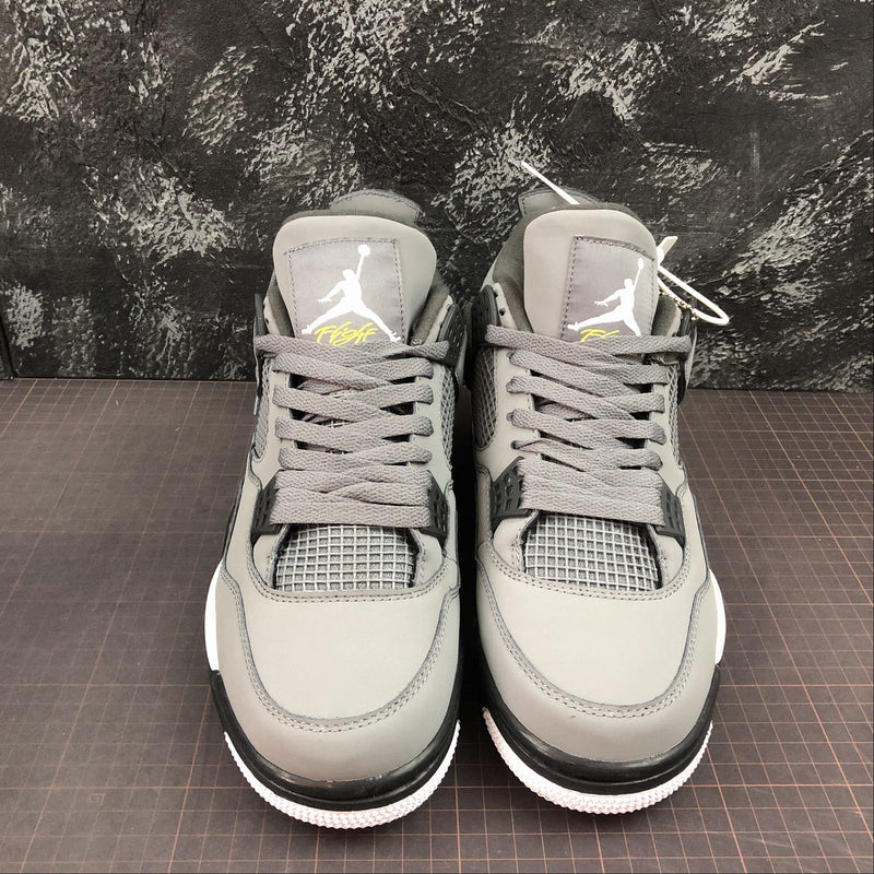 Nike Air Jordan 4 Retro - Gray / Light Grey / Black