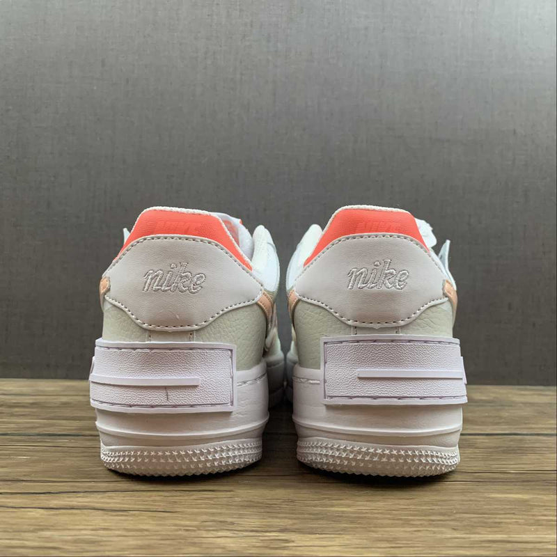 Nike Air Force 1 - Shadow - White / Crimson Tint