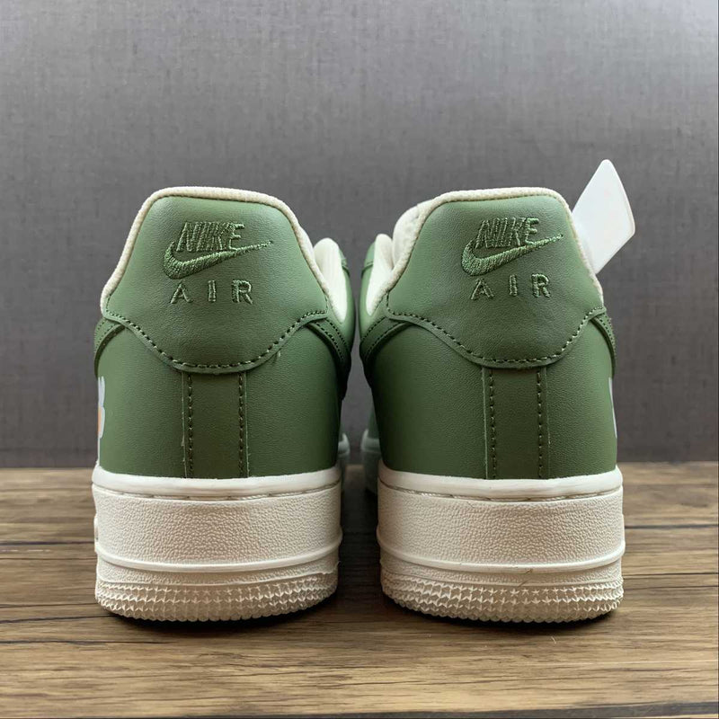 Nike Air Force 1 - '07 - Olive Green / Beige