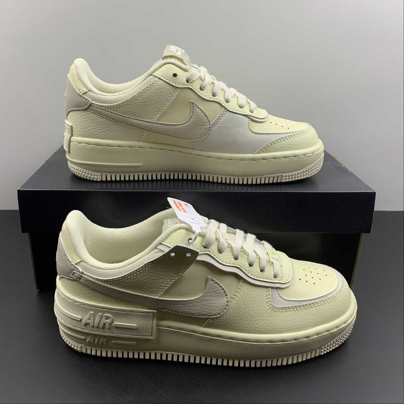 Nike Air Force 1 - Shadow - Coconut Milk / Desert Sand - Sail