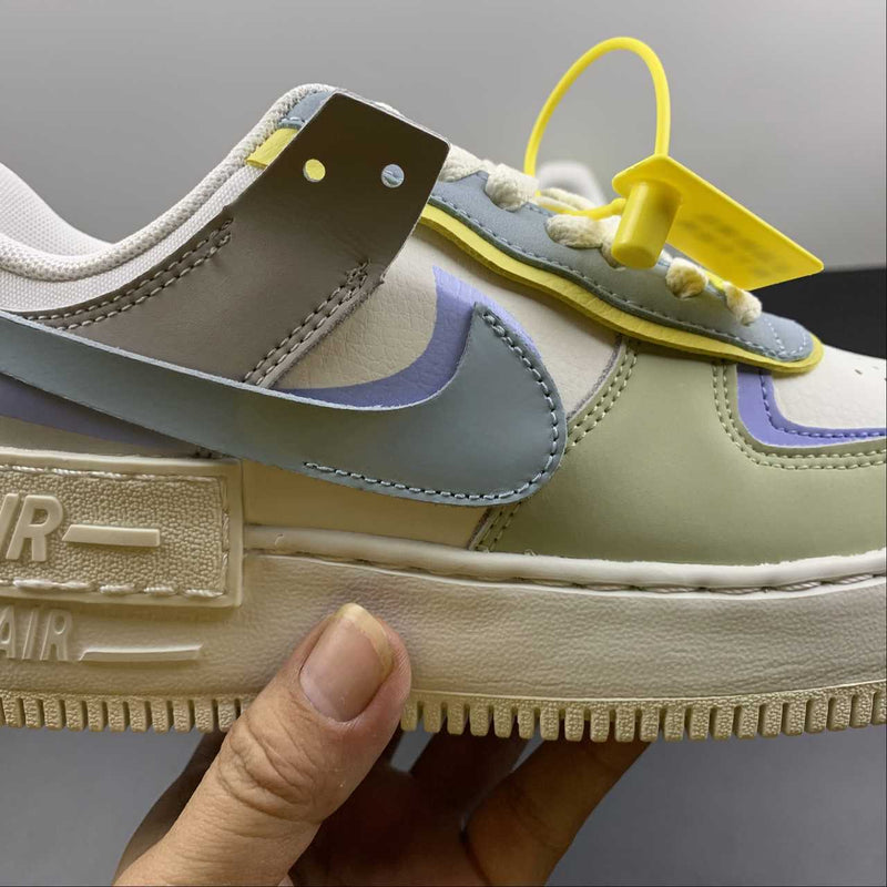 Nike Air Force 1 - Shadow - Sail / Ocean Cube - Light Marine