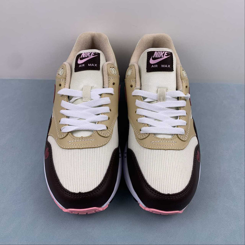 Nike Air Max 1 - 87 - Sesame / Med Soft Pink