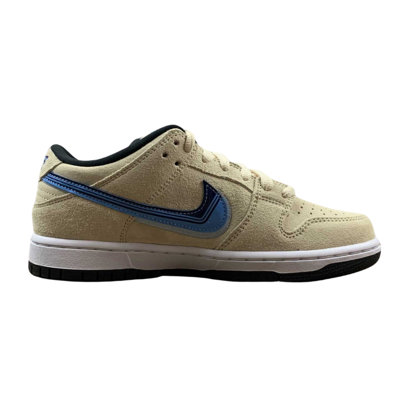 Nike Dunk Low - SB PRO - Light Cream / Deep Royal Blue