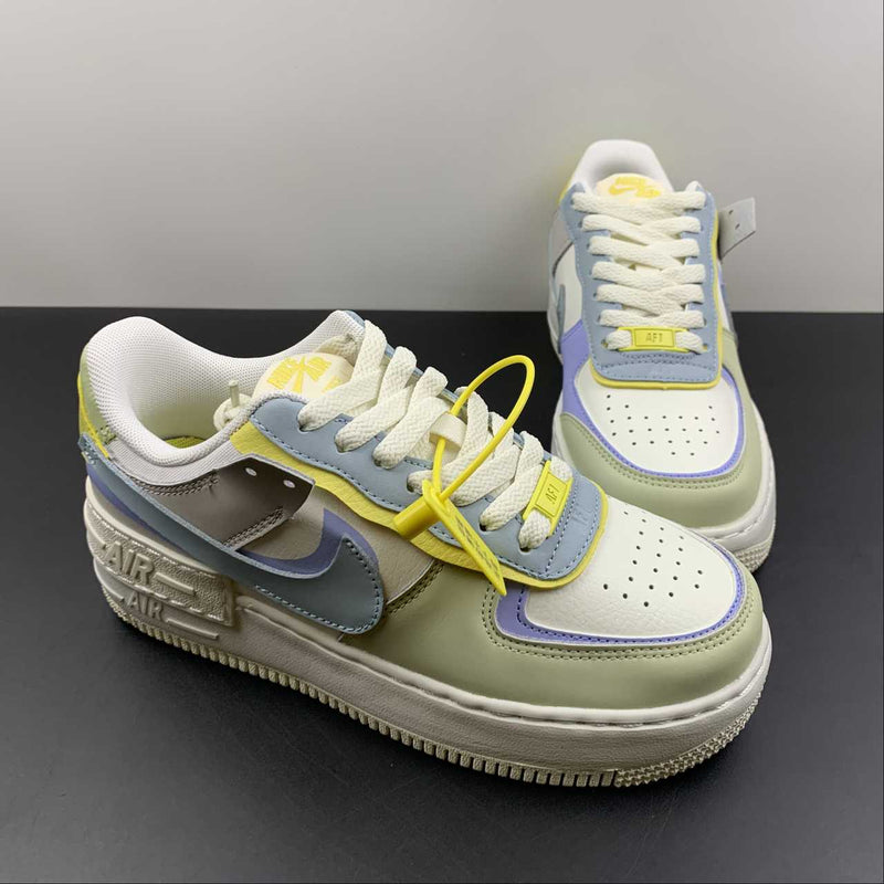 Nike Air Force 1 - Shadow - Sail / Ocean Cube - Light Marine