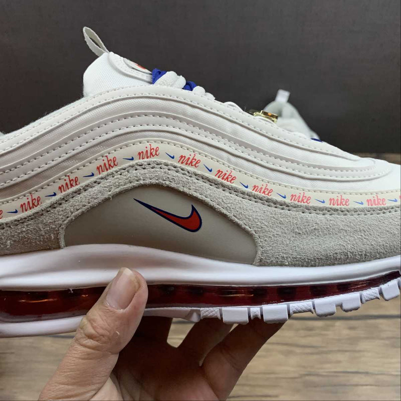 Nike Air Max 97 - SE - Light Bone / University Red