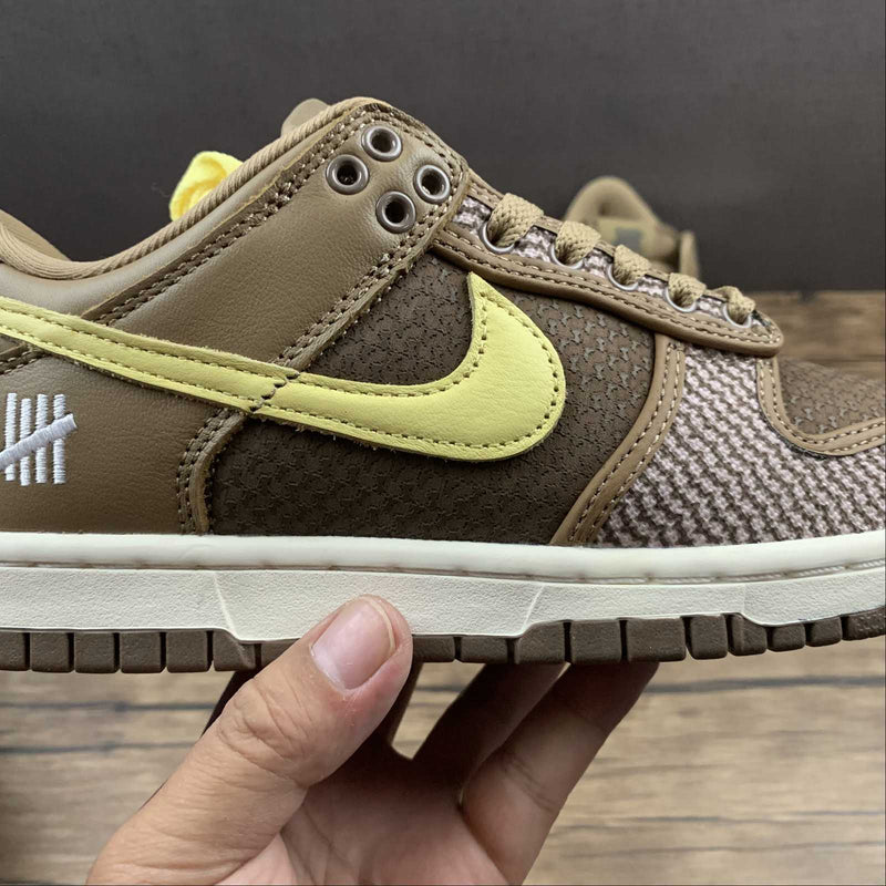 Nike Dunk Low - SP UNDFTD - Canteen / Lemon Frost - Palomino