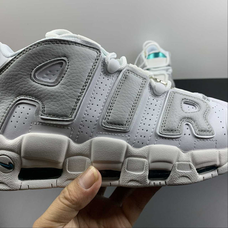 Nike Air More - Uptempo FLS - Summit White / Grey Fog - Grey Fog