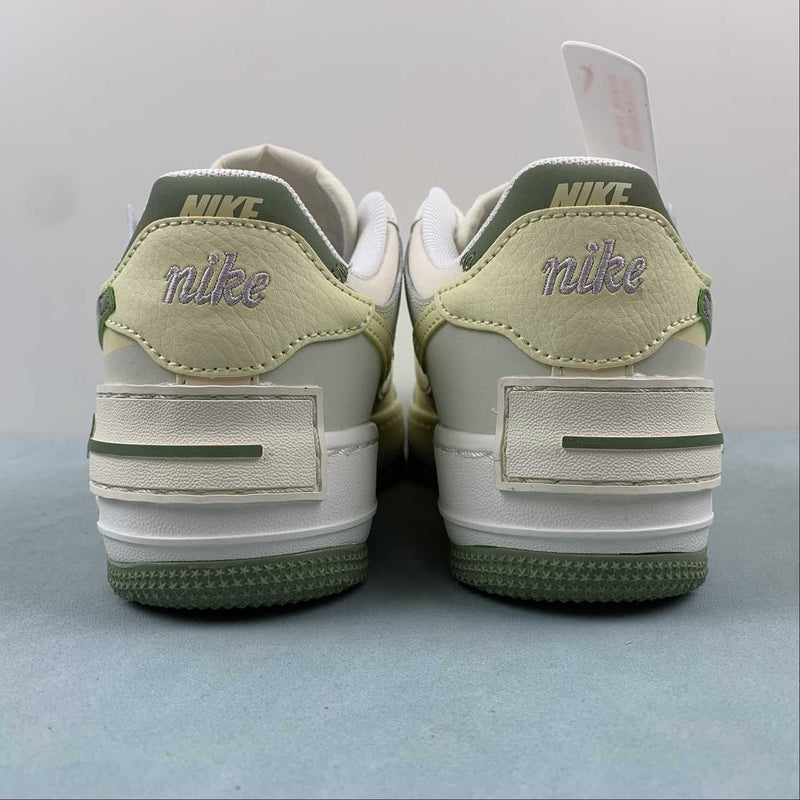 Nike Air Force 1 - Shadow - Sail / Oil Green - Alabaster