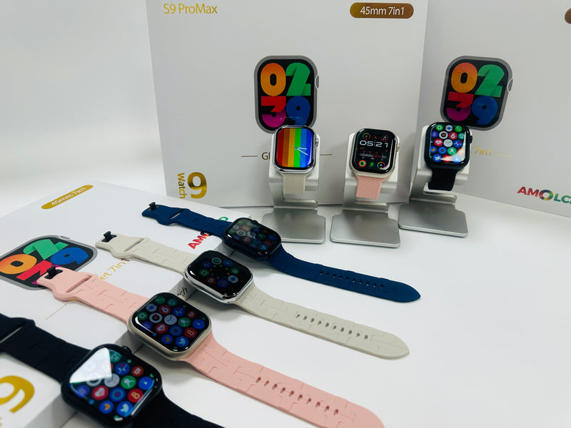 Smartwatch - S9 Pro Max Kit 7 em 1 - 45mm