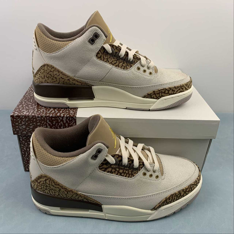 Nike Air Jordan 3 - Retro - LT Orewood BRN / Metallic Gold