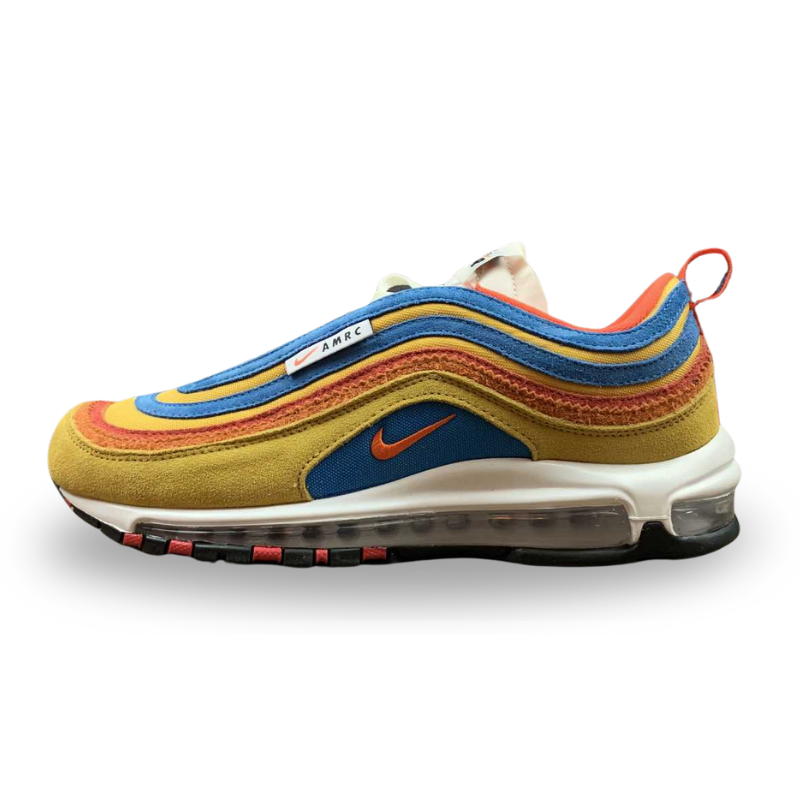 Nike Air Max 97 - SE - Pollen / Orange - LT Photo Blue