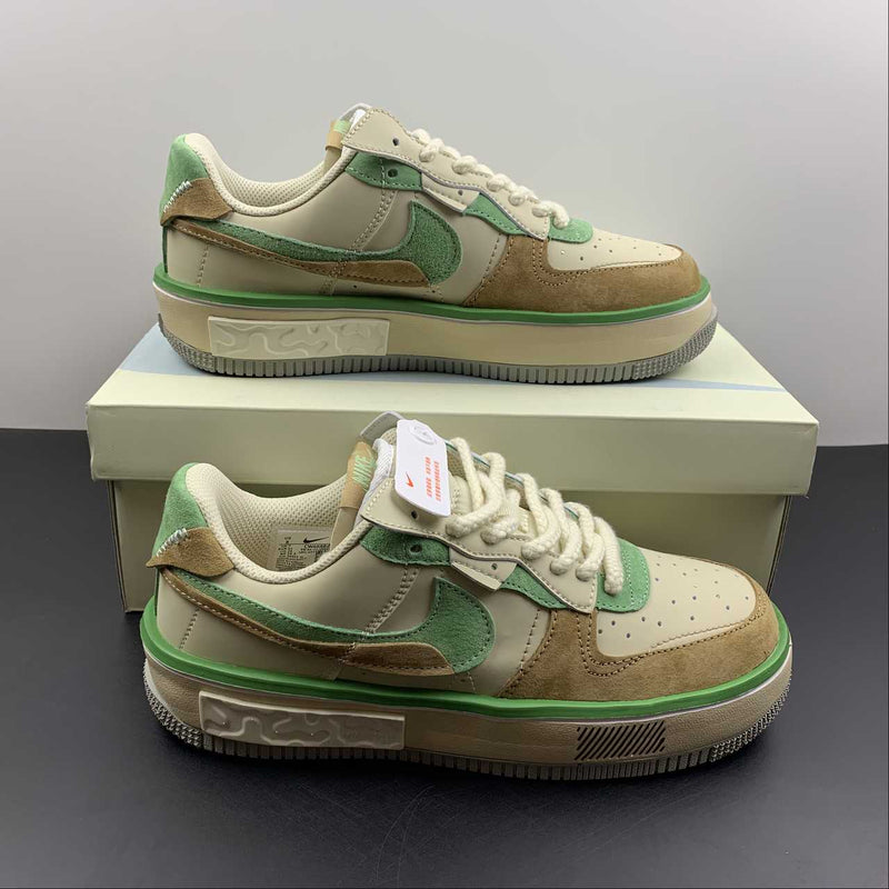 Nike Air Force 1 - Fontanka - Green / Green