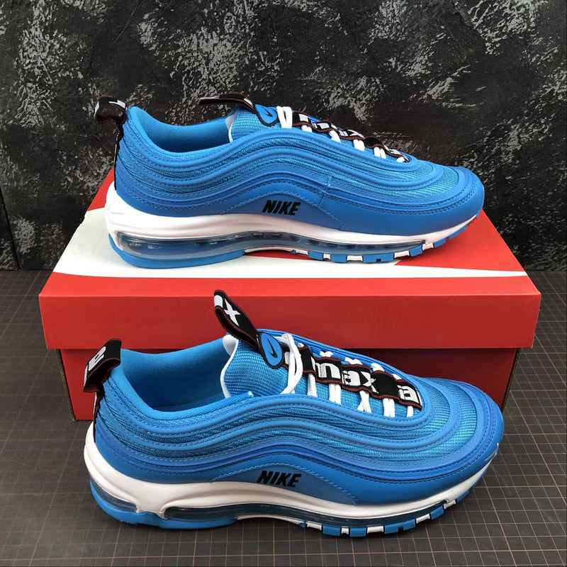 Nike Air Max 97 - PREMIUM - Blue Hero / White - Black