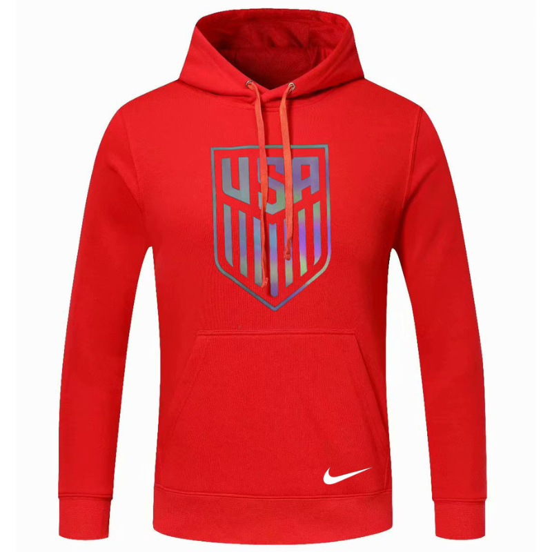 Blusa Moletom Com Capuz - United States Soccer USA