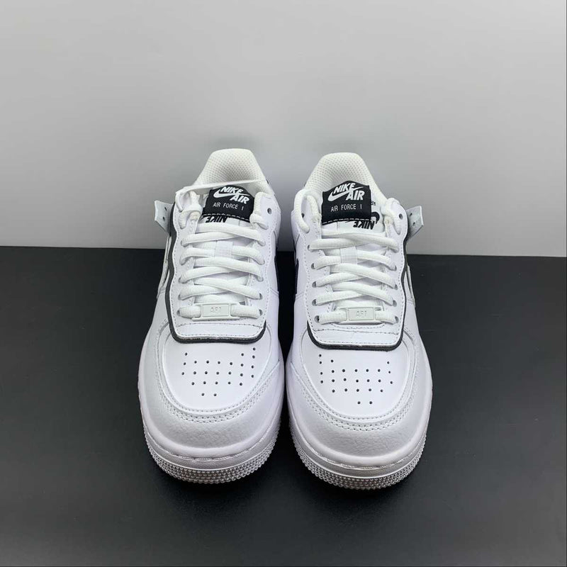 Nike Air Force 1 - Shadow - White / White / Black