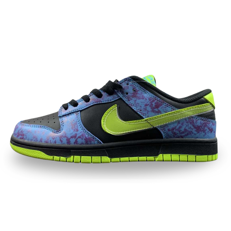 Nike Dunk Low - Black / Blue / Green