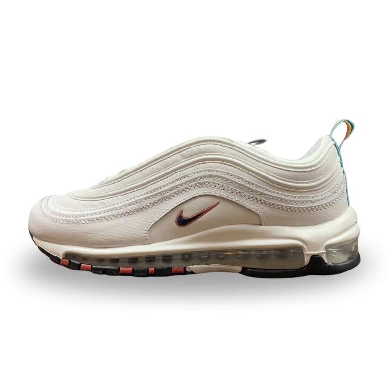 Nike Air Max 97 - White / Thunder Blue - Green Noise