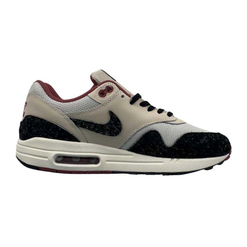 Nike Air Max 1 - PRM - Pearl White / Black - Vast Grey