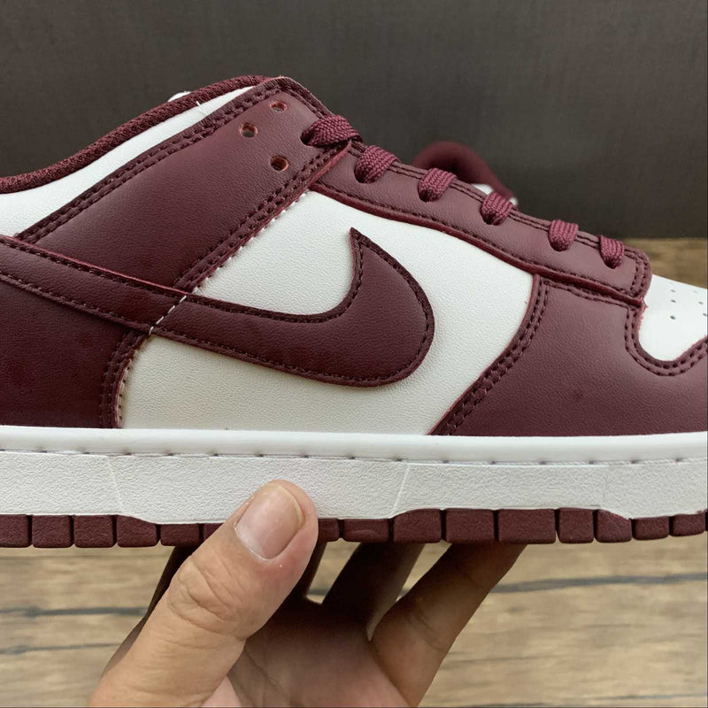 Nike Dunk Low - White / Wine Red