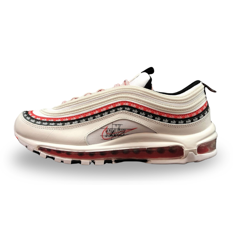 Nike Air Max 97 - White / Habanero Red - White - Black