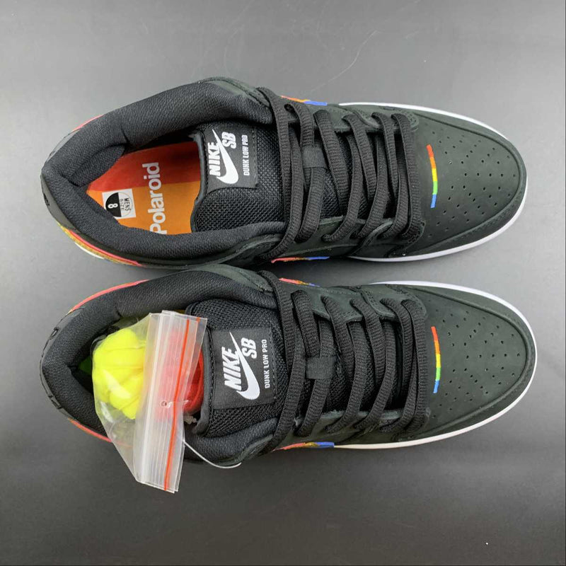 Nike Dunk Low - SB - Black / White / Rainbow