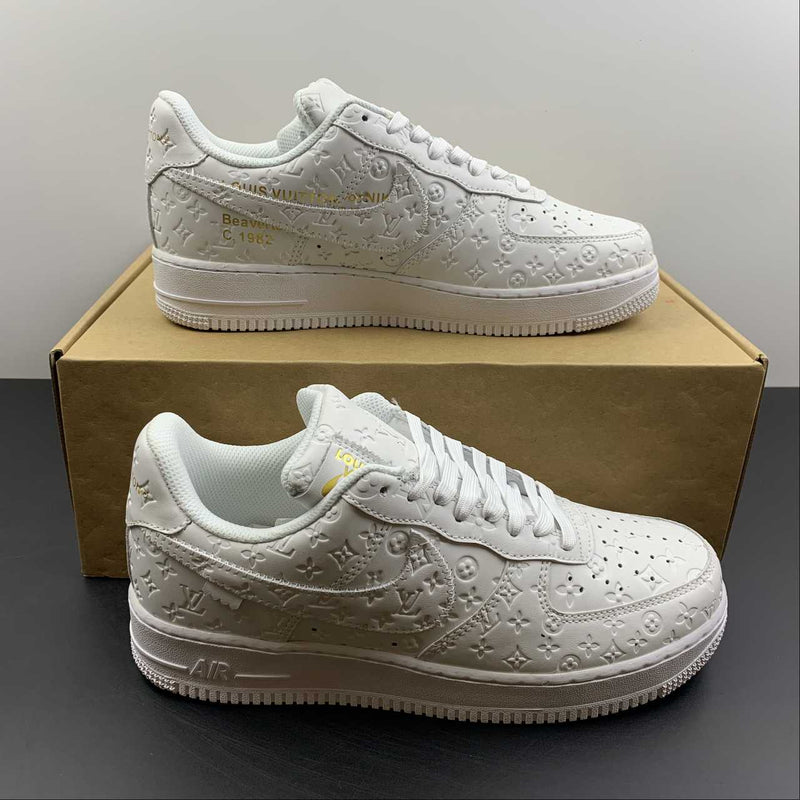 Nike Air Force 1 - Louis Vuitton - White