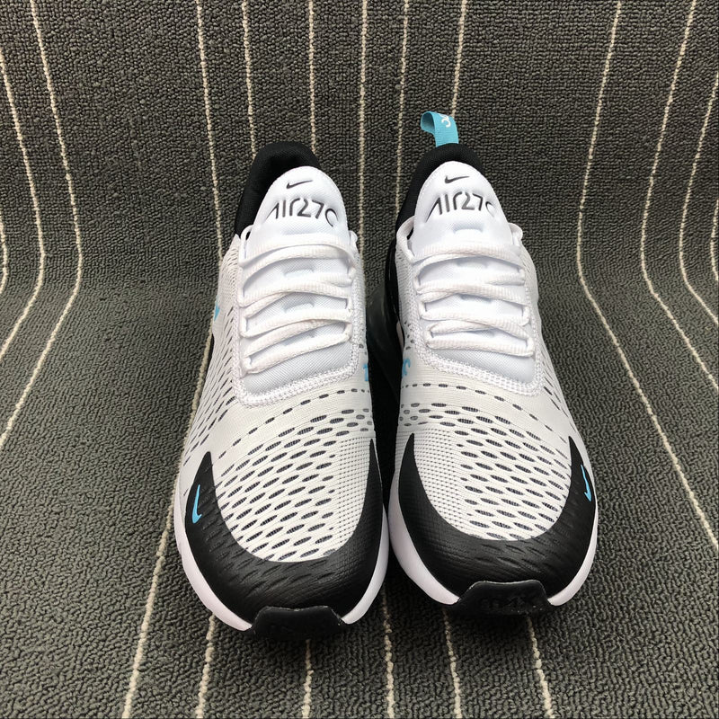 Nike Air Max 270 - White / Black - Blue Mounth