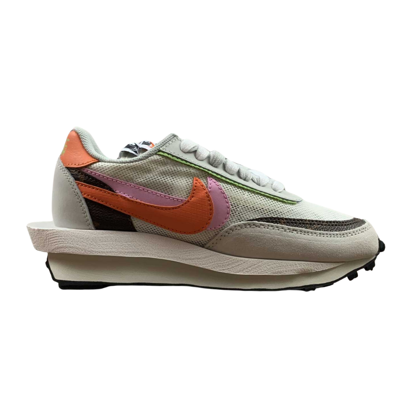 Nike Sacai - Ldwaffle - Medium Grey / Orange - Pink