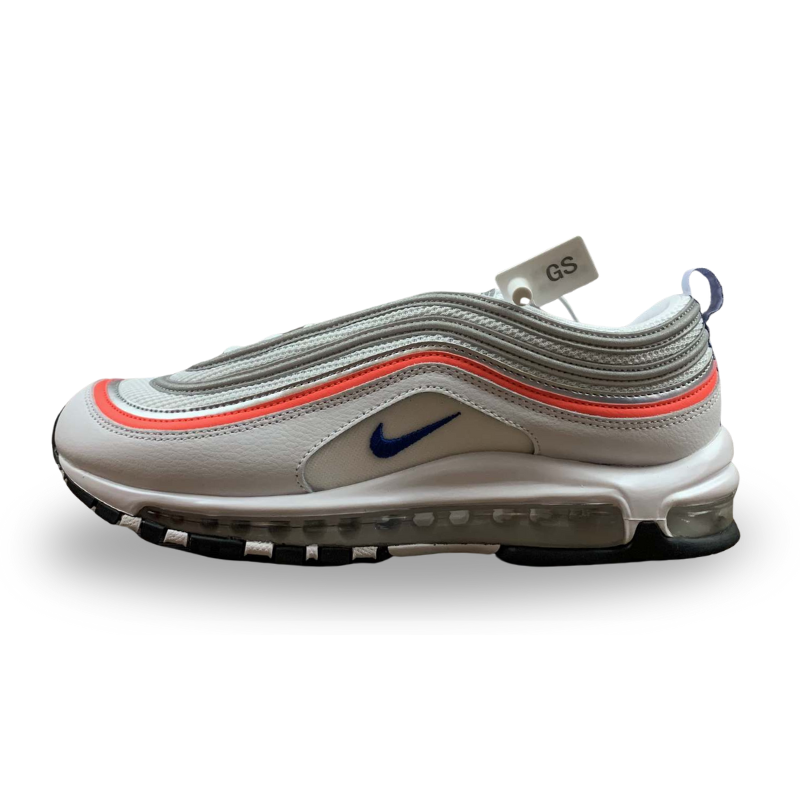 Nike Air Max 97 - ESS - White / Racer Blue - Flash Crimson