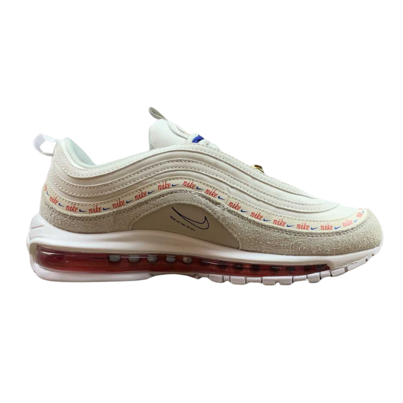 Nike Air Max 97 - SE - Light Bone / University Red